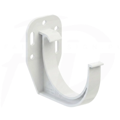 Hak doczołowy PVC ⌀ 100 firmy KROP kolor biały